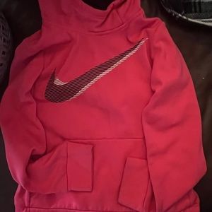 Girls hot pink Nike hoodie